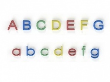Alphabet (H)400mm - Upper and Lowercase Letters - Recycled Plastic HDPE
